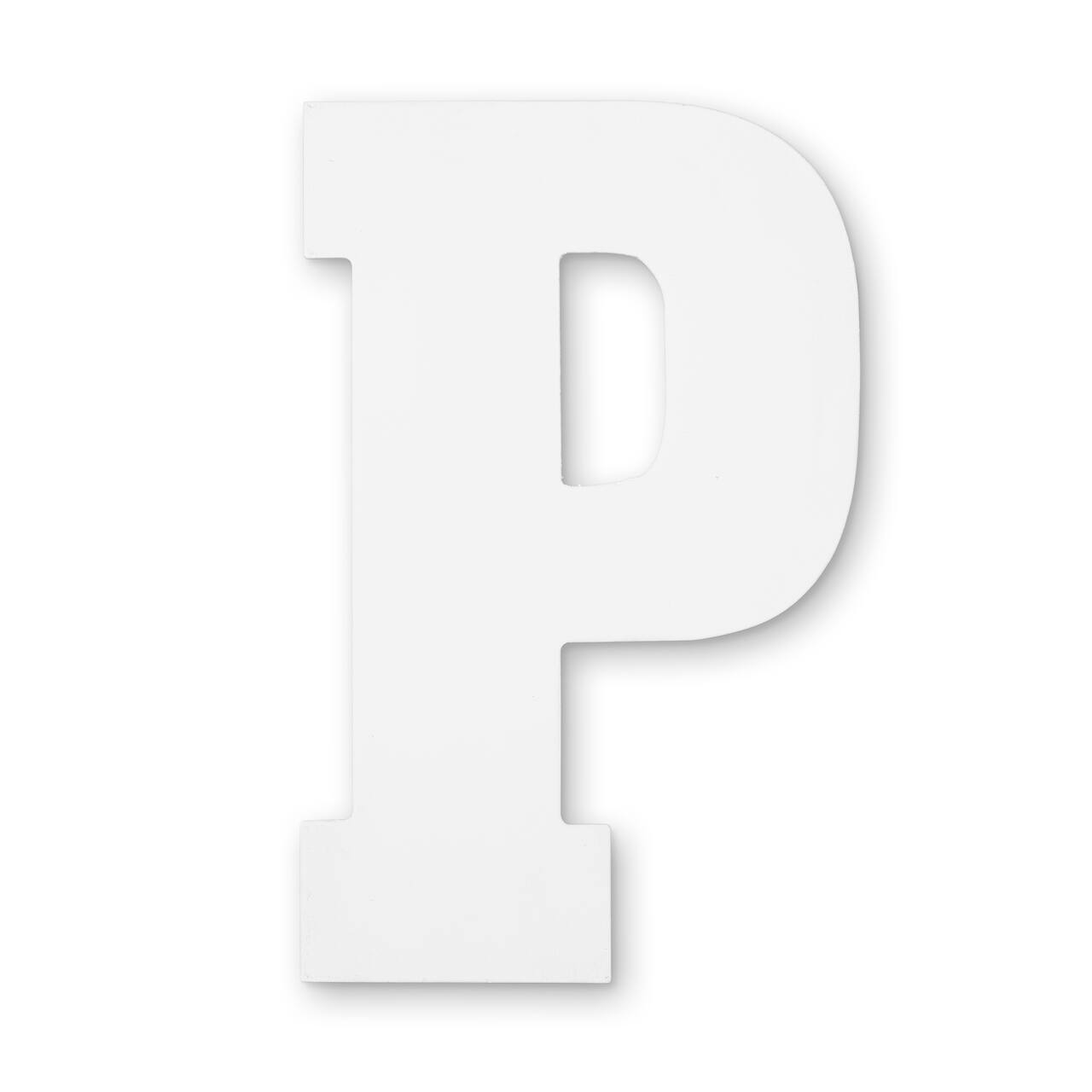 6 Pack: 13" White MDF Uppercase Letter by Make Market®